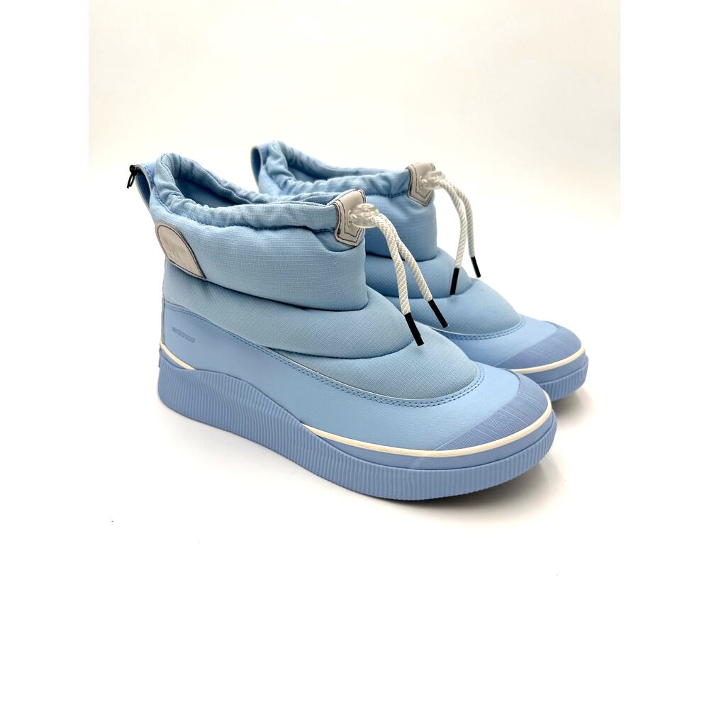 Sorel Women's Out N About Puffy Boot - Arctic Sea/Chalk - 9.5